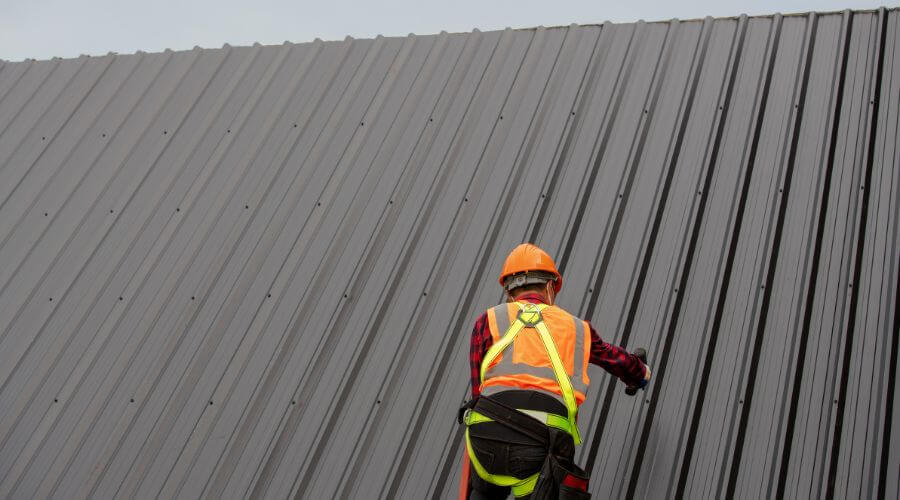 Professional metal roof installation services in Glencoe, MN
